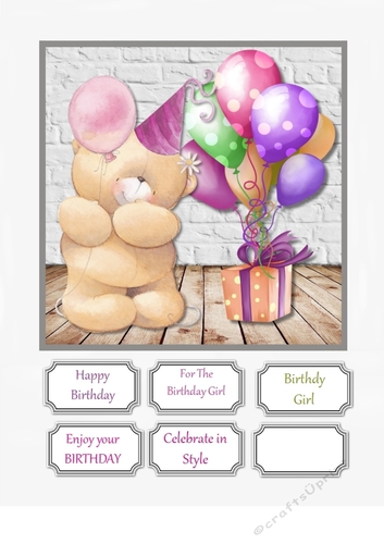 Forever Friends Birthday Girl