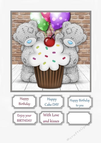 Tatty Teddy Happy Cake Day