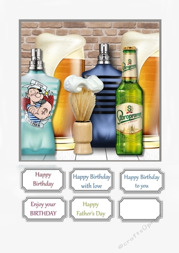 Mans Plan for Birthday or Fathers Day
