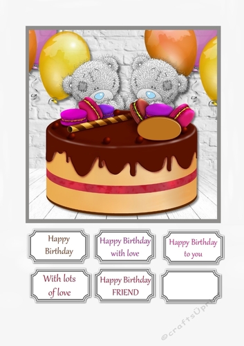 Tatty Teddy Happy Cake Day