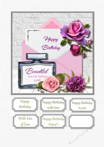 Ladies Card Topper