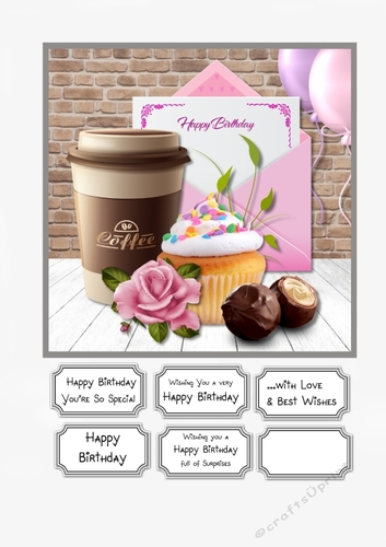 Coffee and Cake Birthday