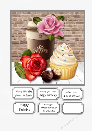 Coffee and Cake Birthday