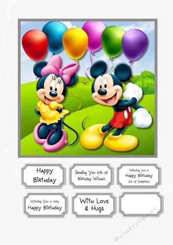 Mickey and Minnie Birthday