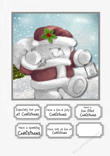 Forever Friends Vintage Santa