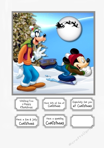 Mickey and Goofy Christmas