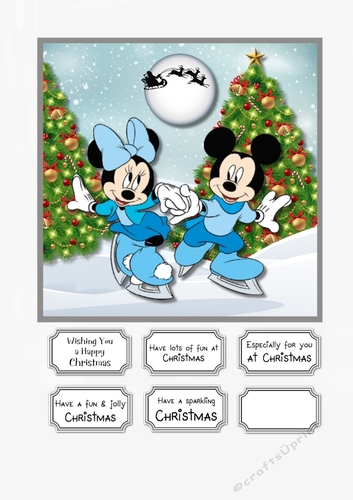 Mickey and Minnie Christmas