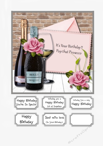 Its Your Birthday, Pop that Prosecco