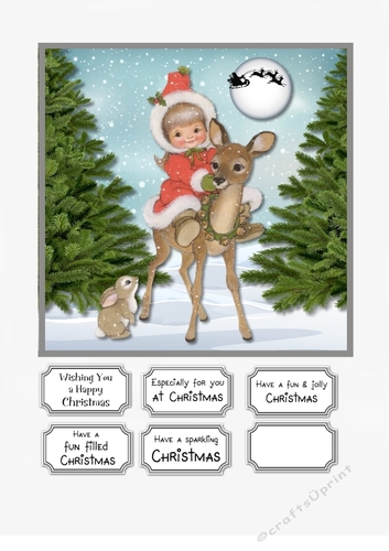 Christmas Woodland Friends