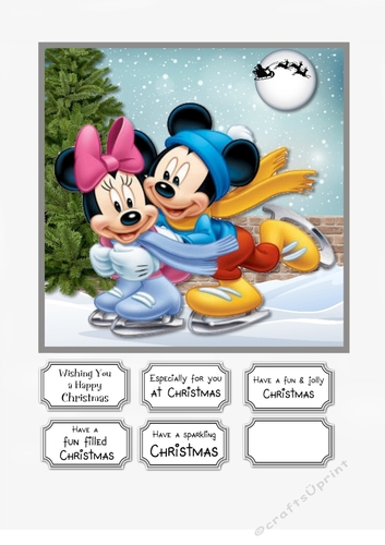 Mickey and Minnie Christmas