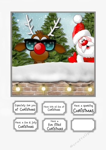 Santa and Rudolf