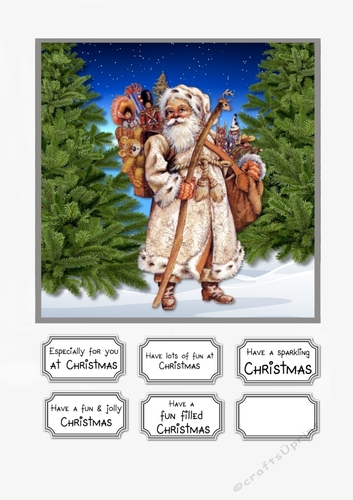 Vintage Santa