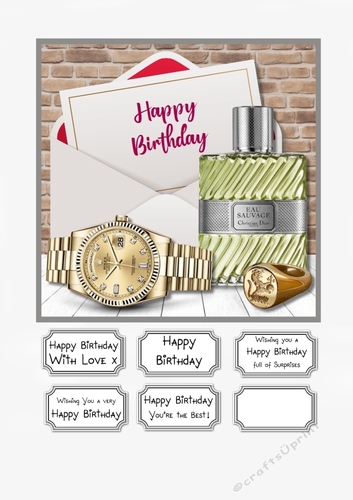 Designer Watch and Aftershave Birthday