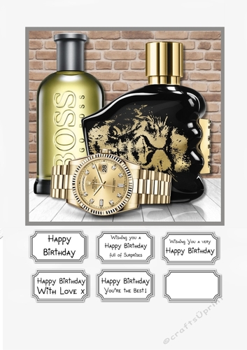 Designer Watch and Aftershaves
