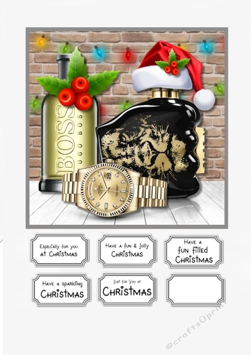 Christmas Designer Watch and Aftershave