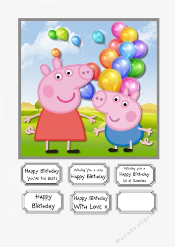Peppa and George Birthday