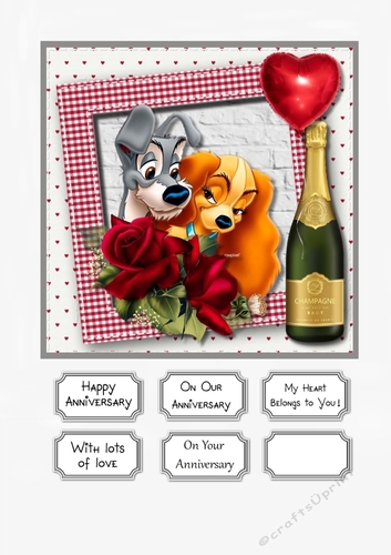 Lady and the Tramp Wedding Anniversary