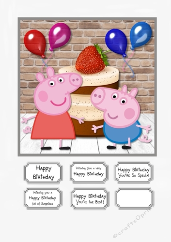 Peppa and George Birthday