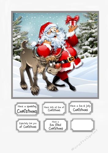 Santa and Rudolf