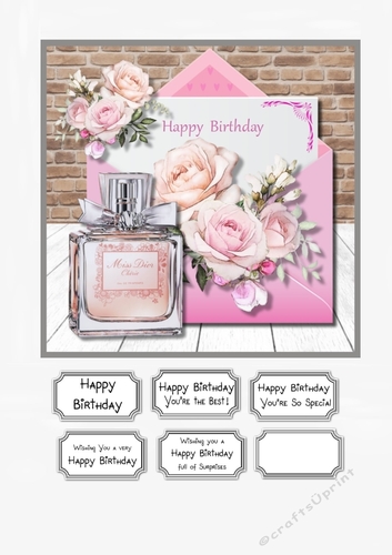 Perfume and Flowers in Pastels