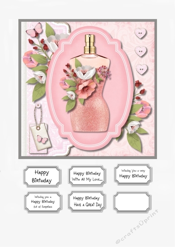 Perfume and Flowers Birthday