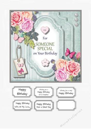Someone Special Floral Birthday