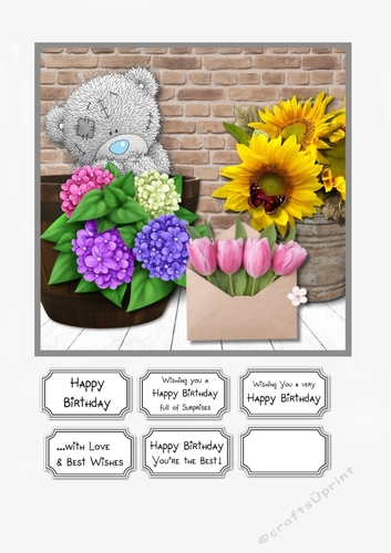 Tatty Teddy Floral