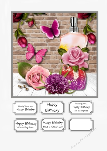 Flowers, Perfume and Butterflies