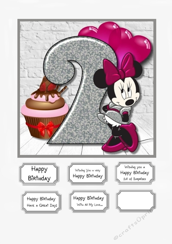 Minnie Mouse Two Today