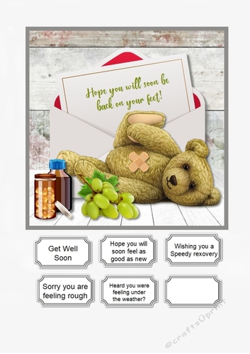 Get Well Soon for male or female