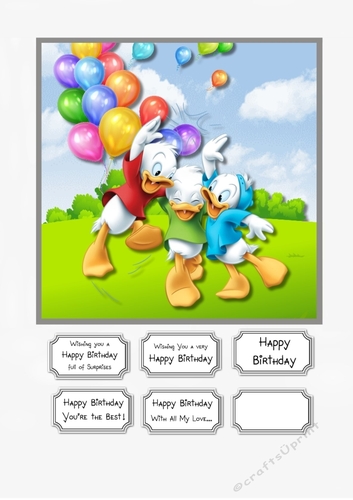 Huey, Dewey and Louie Birthday