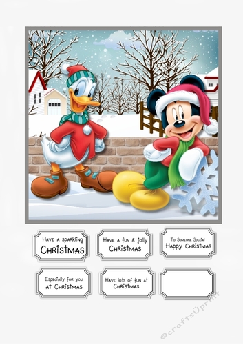Donald and Mickey Christmas