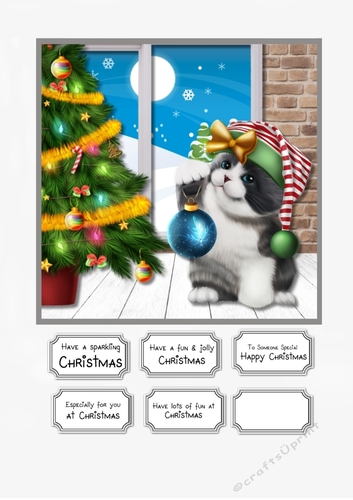 Waiting for Santa Paws