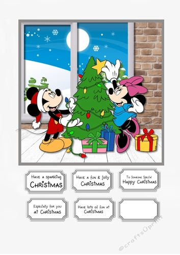 Mickey and Minnie Christmas