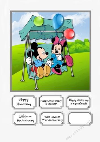 Mickey and Minnie Anniversary
