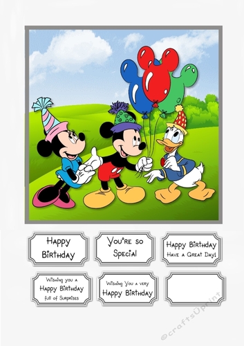 Mickey and Friends Birthday