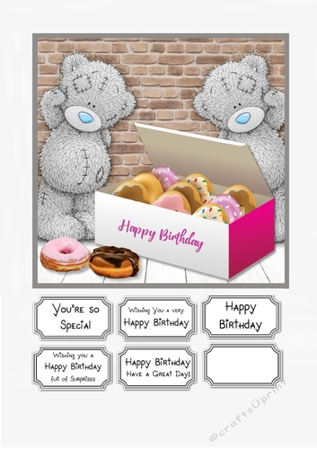 Tatty Teddy with Donuts