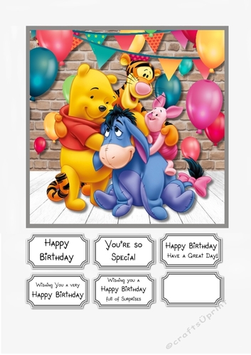 Winnie and Friends Birthday