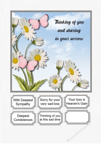 Thinking of you Sympathy
