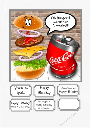 Oh Burger...another Birthday!!