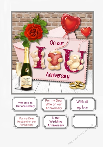 Forever Friends Anniversary for Husband/Wife