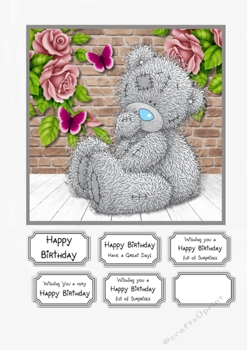 Tatty Teddy with Roses