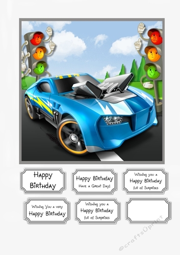 Wheelie Hot Birthday Toy Car