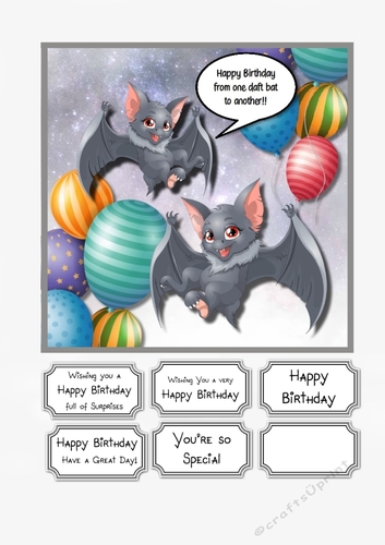 Happy Birthday from one daft bat to another