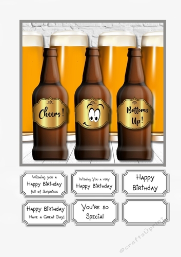 Cheers, Bottoms Up!