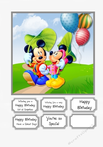 Mickey and Minnie Birthday