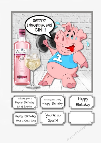 Gym? I thought you said GIN!!