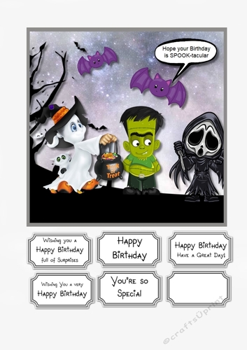 Hope your Birthday is Spook-tacular