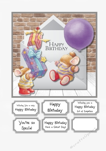 Cute Mice Birthday