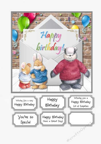 Woodland Friends Birthday
